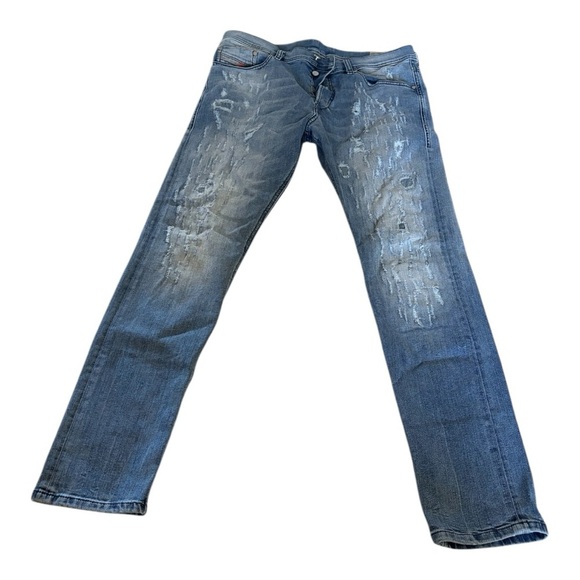 Diesel Men Tepphar Slim Carrot Damage 33 Luxury W33 L30 - Picture 1 of 3